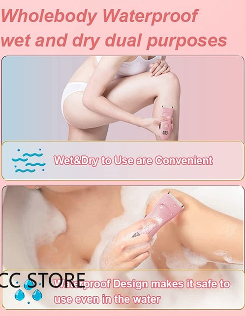 Load image into Gallery viewer, Waterproof Electric Hair Removal Shaver
